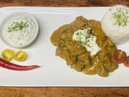Korma Rindfleisch Dutch Oven