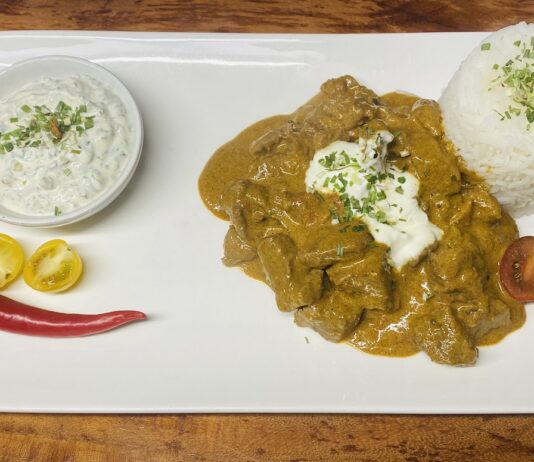 Korma Rindfleisch Dutch Oven