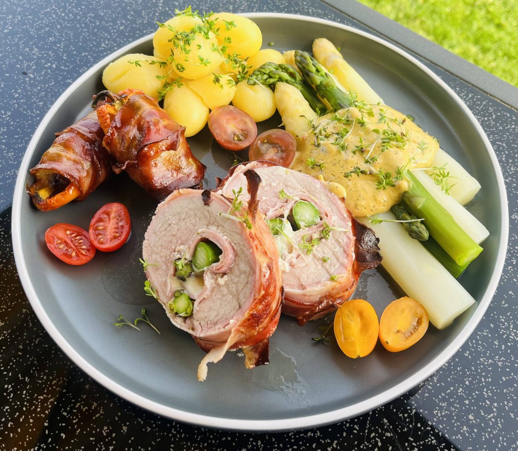 Gefülltes Schweinefilet mit Mascarpone