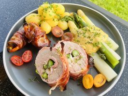 Gefülltes Schweinefilet mit Mascarpone