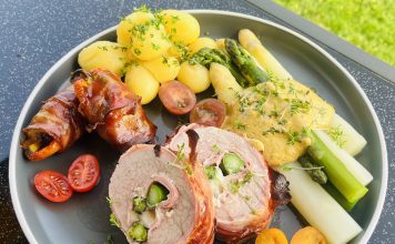 Gefülltes Schweinefilet mit Mascarpone