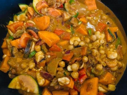 Veganes Gemüse-Korma