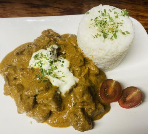 Rindfleisch Korma