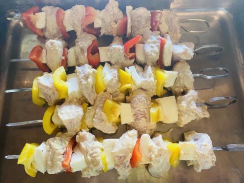 Geflügelspieße 
