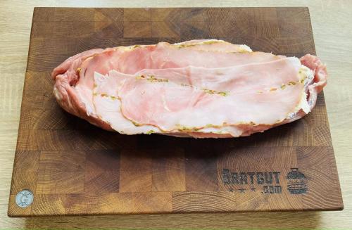 Gefülltes Schweinefilet mit Mascarpone 3